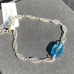 Alex and Ani Crystal Chain Magnetic Bracelet